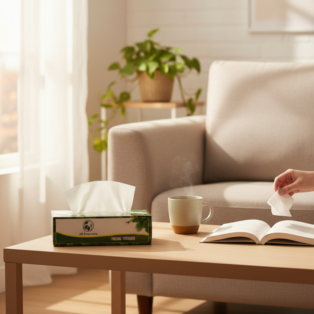 Facial Tissue 2 Ply – Soft & Hygienic Tissues