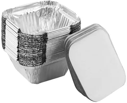 250ml Aluminium Container With Lid