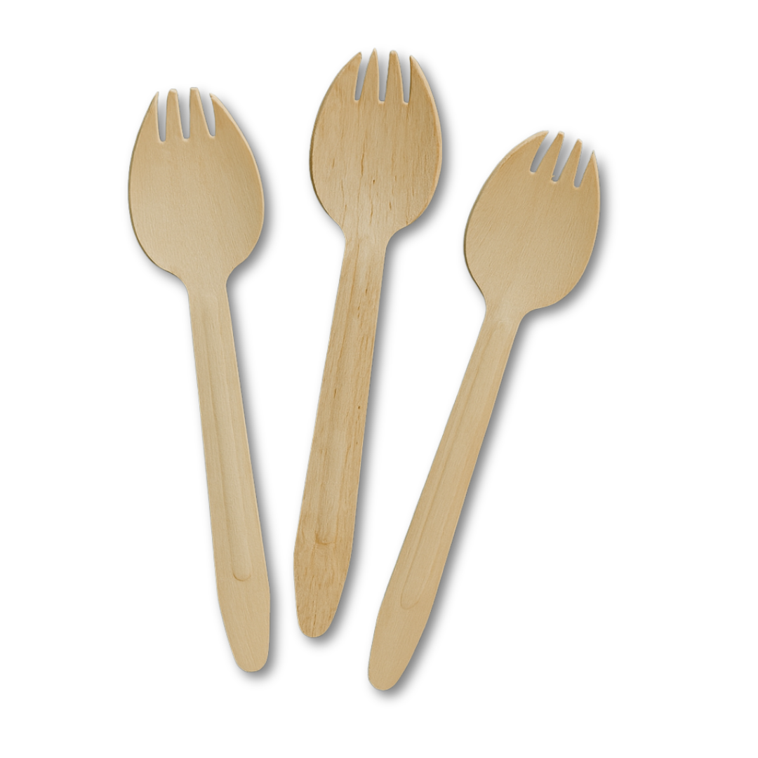 Wooden Spork - Eco Friendly Cutlery
