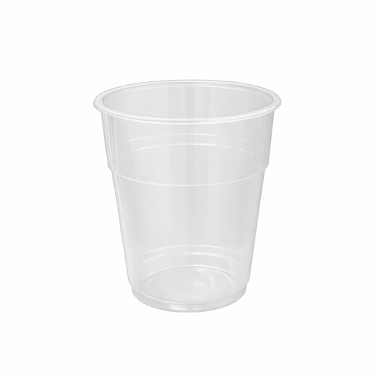 Clear Disposable Plastic Tumbler Glass 250ml