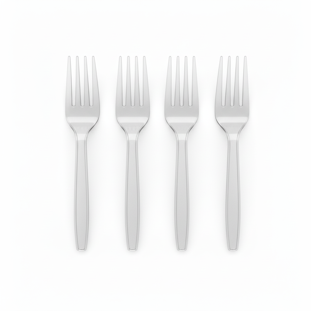 Reusable Plastic Forks – 150mm