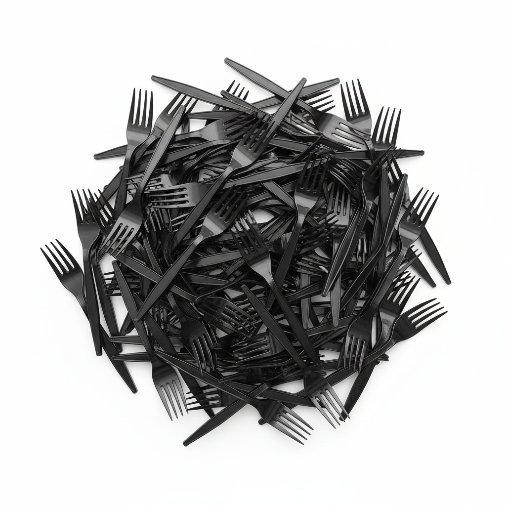 Reusable Plastic Forks – 150mm