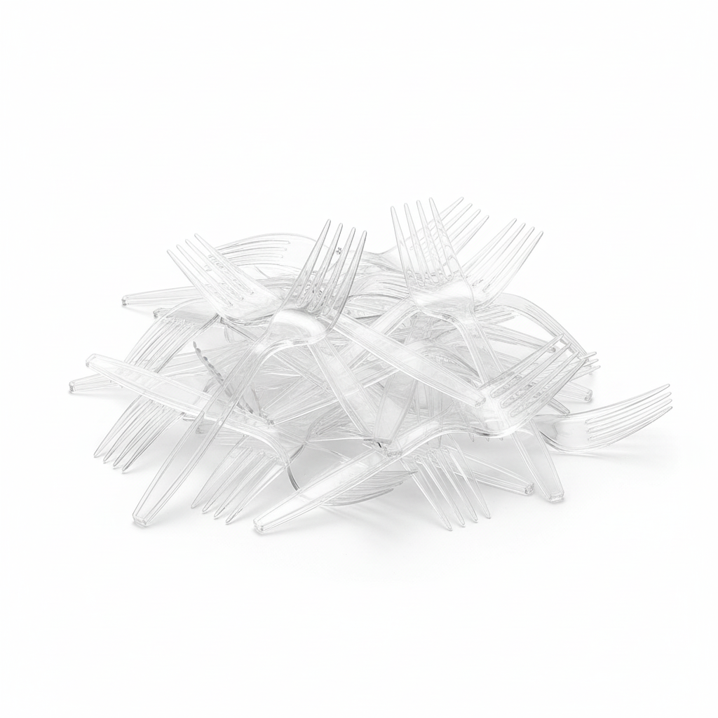 Reusable Plastic Forks – 150mm