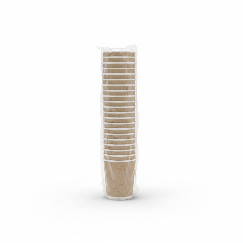 Ripple Wall Cup – Premium Hot Beverage Cups 12oz (350ml)