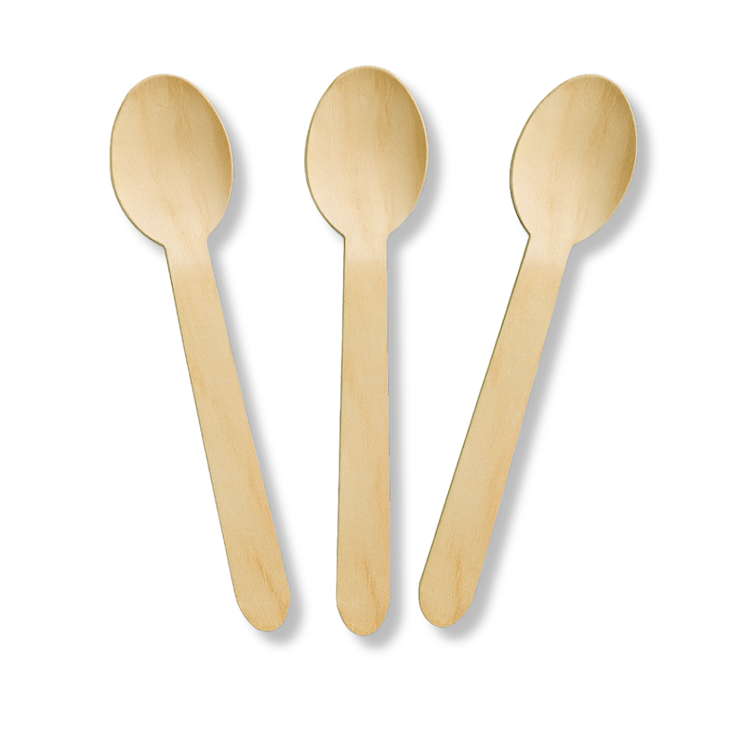 Wooden Spoon 165mm – Eco-Friendly Cutlery