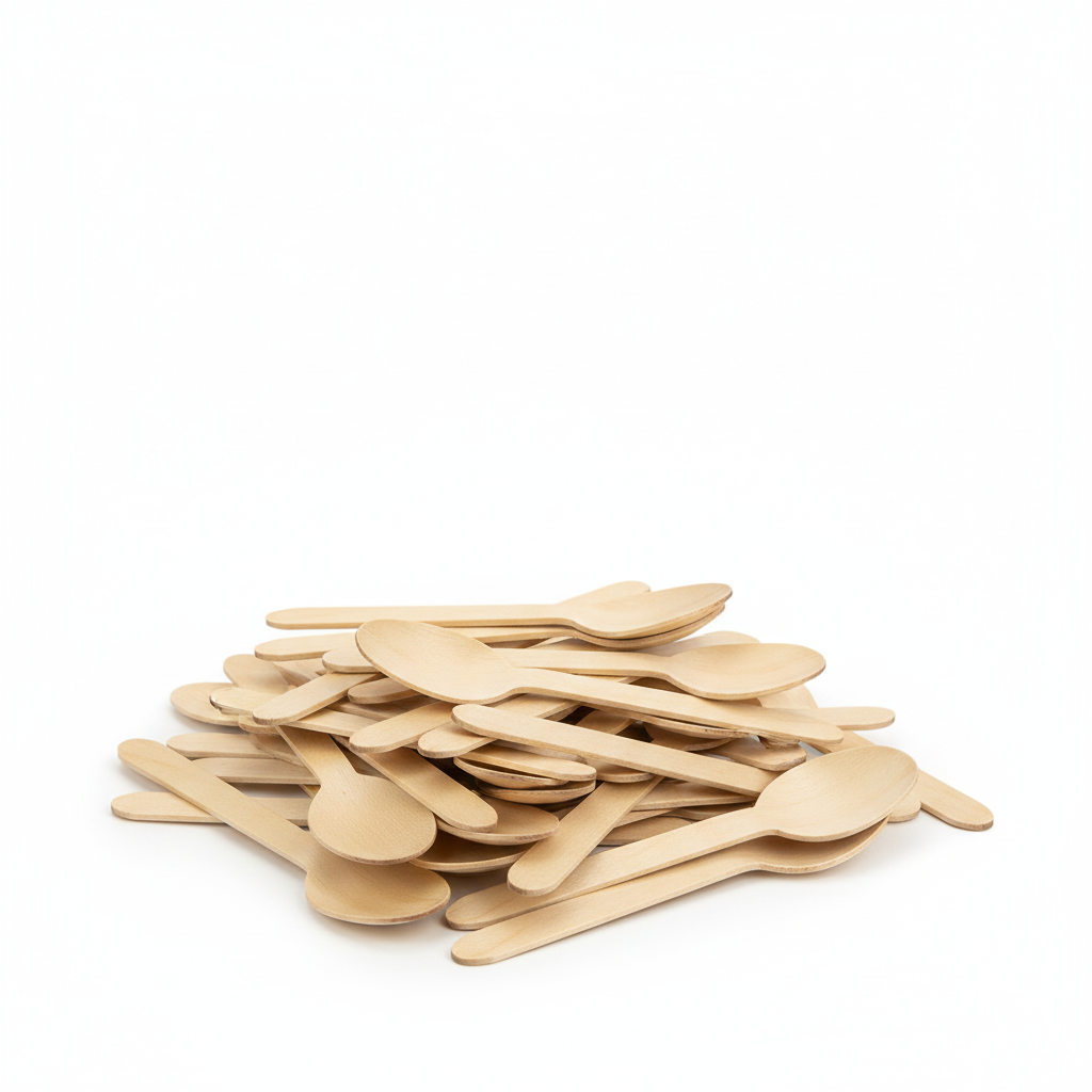 Wooden Spoon 160mm – Eco-Friendly Cutlery