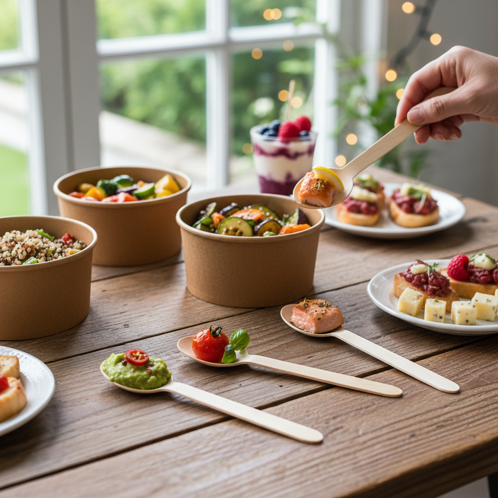 Wooden Spoon 160mm – Eco-Friendly Cutlery