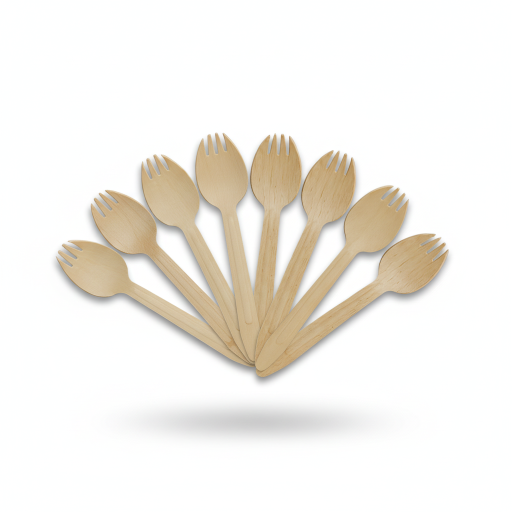 Wooden Spork - Eco Friendly Cutlery