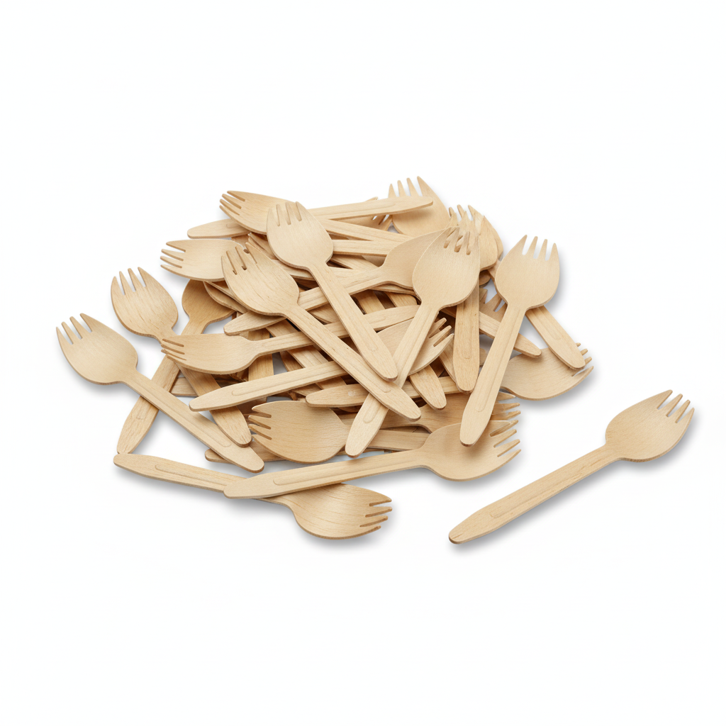 Wooden Spork - Eco Friendly Cutlery