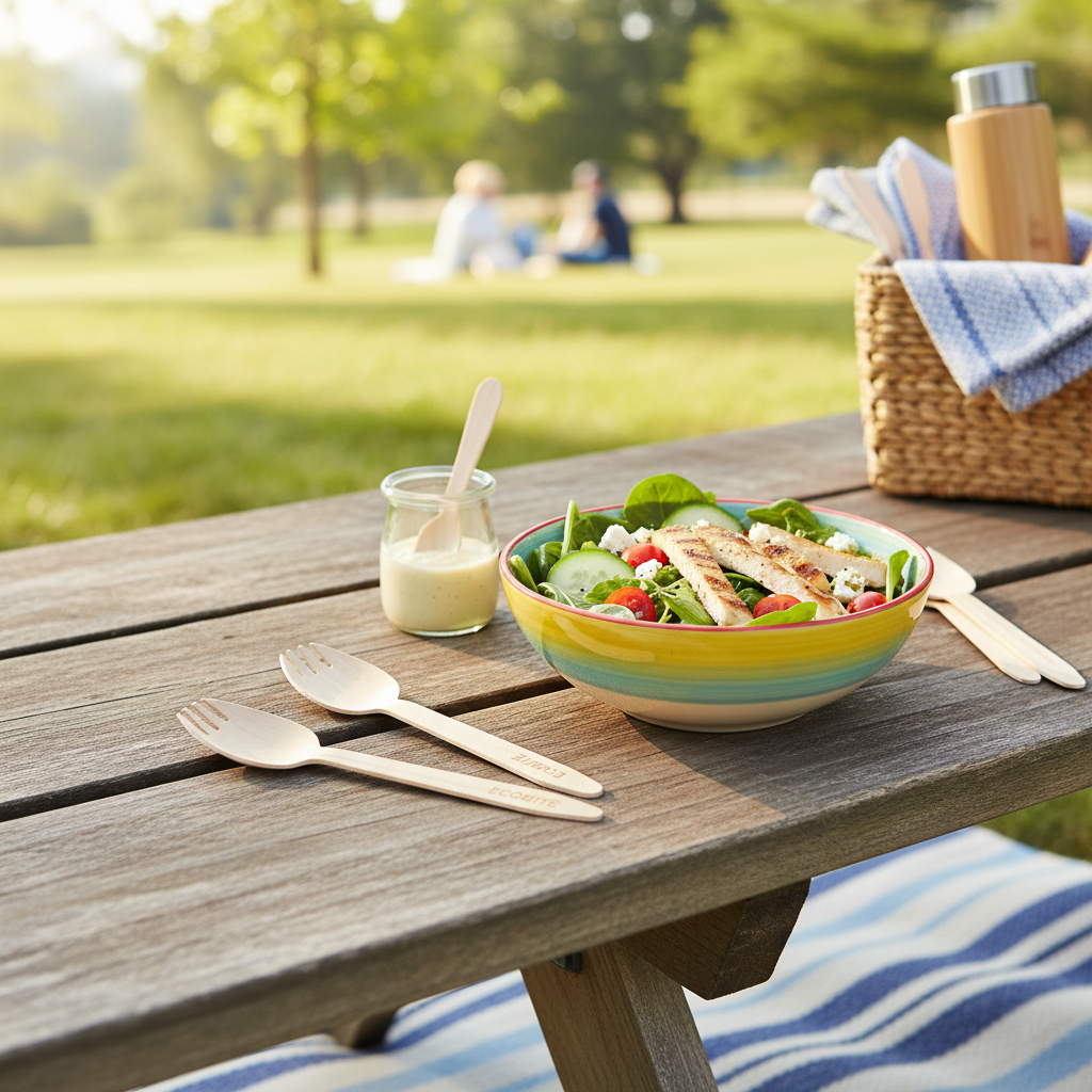 Wooden Spork - Eco Friendly Cutlery